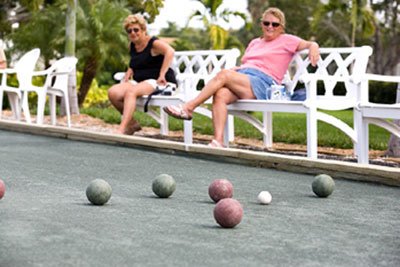 Bocce at Plantation Bay