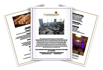 Plantation Bay Banquet Brochure