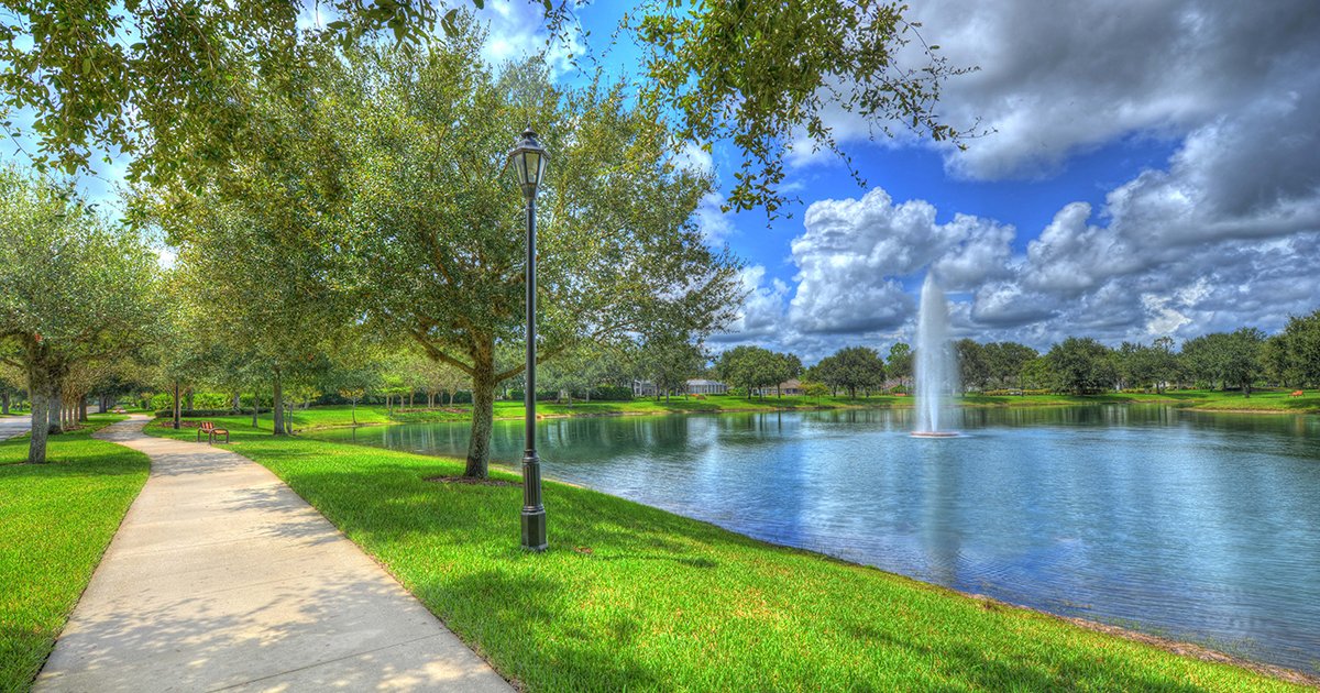 Plantation Bay Water Features: Beautiful Ponds, Lakes and Fountains