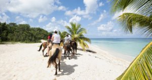 Where Plantation Bay Residents Go Horseback Riding on the Beach