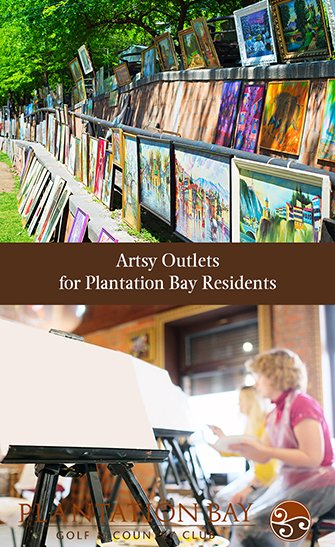 Ormond Beach arts community - Artsy Outlets for Plantation Bay Residents