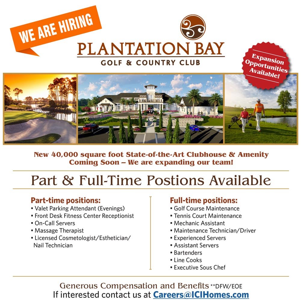 Careers at Plantation Bay