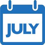 Calendar of Events - July Calendar Logo